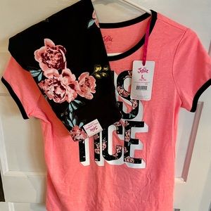 Justice Tee and Leggings